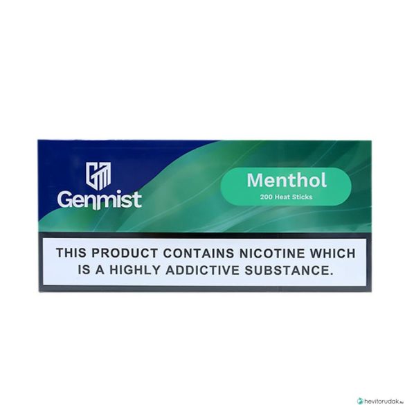 Genmist – jeges menthol dohánymentes nikotinos hevítőrúd 1 doboz