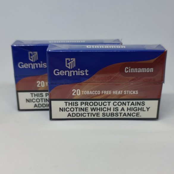 Genmist – fahéj ízű dohánymentes nikotinos hevítőrúd 1 doboz