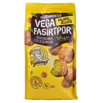   VEGABOND VEGA FASÍRTPOR, GLUTÉNMENTES, FALAFEL JELLEGŰ 200 G