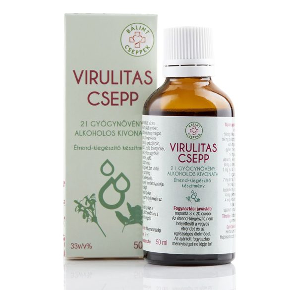 Bálint cseppek VIRULITAS csepp 50 ml