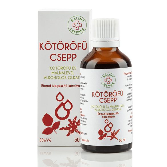 Bálint cseppek Kőtörőfű csepp 50 ml - méregtelenítés, kövek oldása