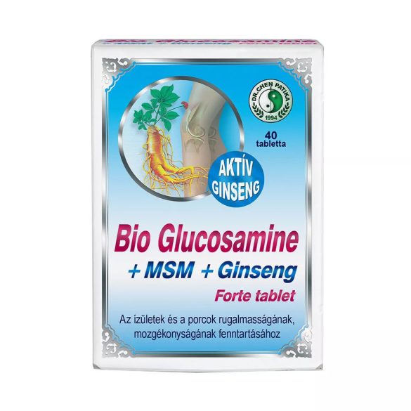 Dr.Chen Bio-Glucosamine , MSM , Ginseng Forte tabletta - 40x