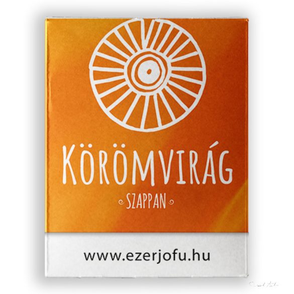 Ezerjófű - GYÓGYNÖVÉNYES KÖRÖMVIRÁG SZAPPAN