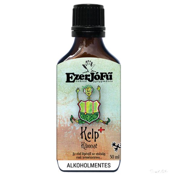 Ezerjófű - ALKOHOLMENTES - KELP+ KIVONAT 50 ML