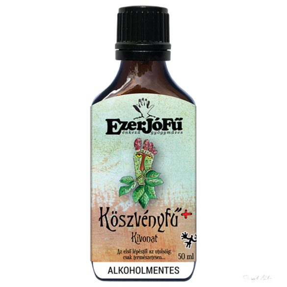 Ezerjófű - ALKOHOLMENTES - KÖSZVÉNYFŰ+ KIVONAT 50 ML