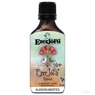 Ezerjófű - ALKOHOLMENTES - EZERJÓFŰ24+ KIVONAT 50 ML