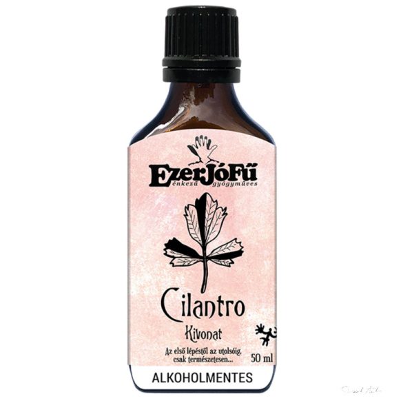 Ezerjófű - EXOTIKUS ALKOHOLMENTES - CILANTRO KIVONAT 50 ML