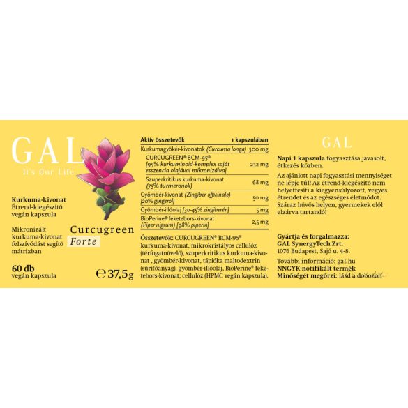GAL Curcugreen Forte 60x