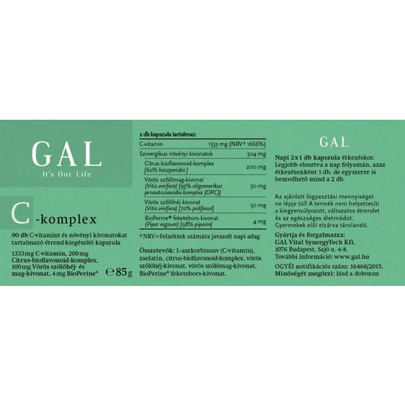 GAL C-komplex  90x (45 adag)