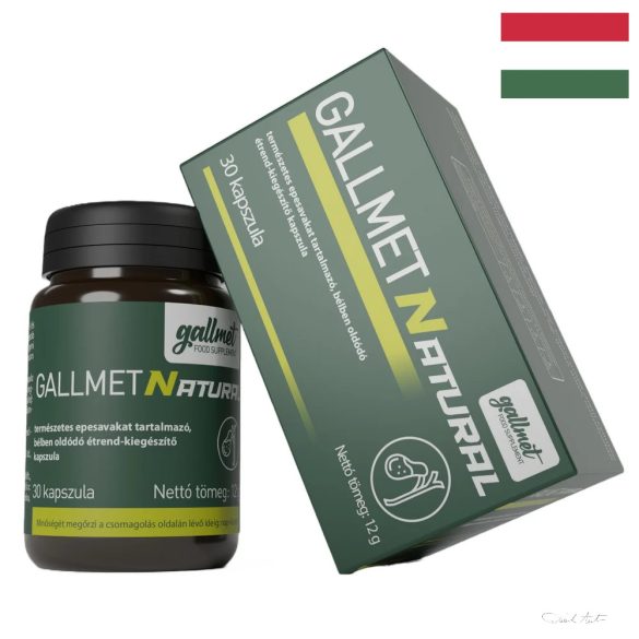 GALLMET-Natural * 30 db epesav kapszula 