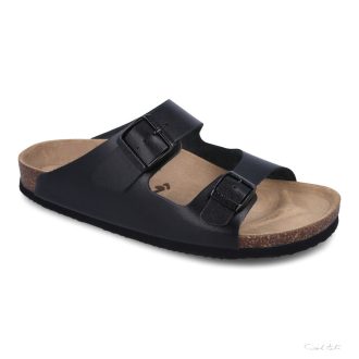 Grubin KAIRO FÉRFI PAPUCS-FEKETE,csak 43-as méret