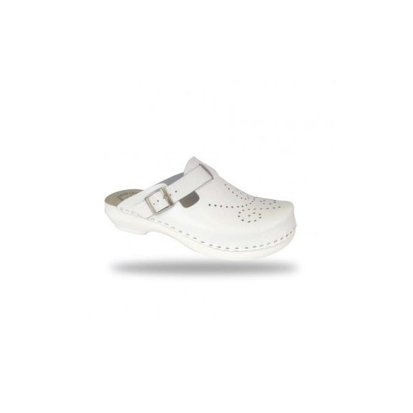 Fratelli Babb női papucs - klumpa D101 Bianco
