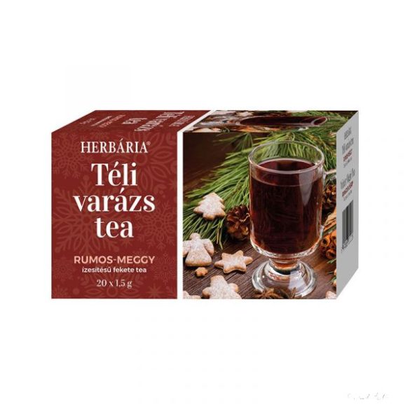 HERBÁRIA TÉLI VARÁZS TEA RUMOS MEGGY 20X1,5G 20X