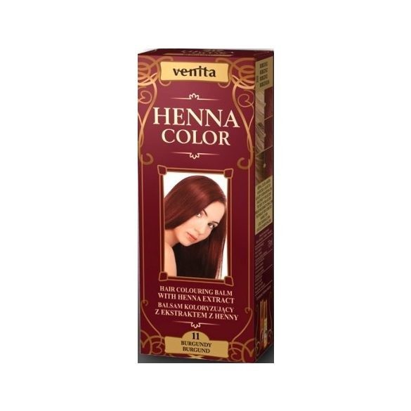 Venita Henna Color hajszínező balzsam 11 Burgundi 75ml