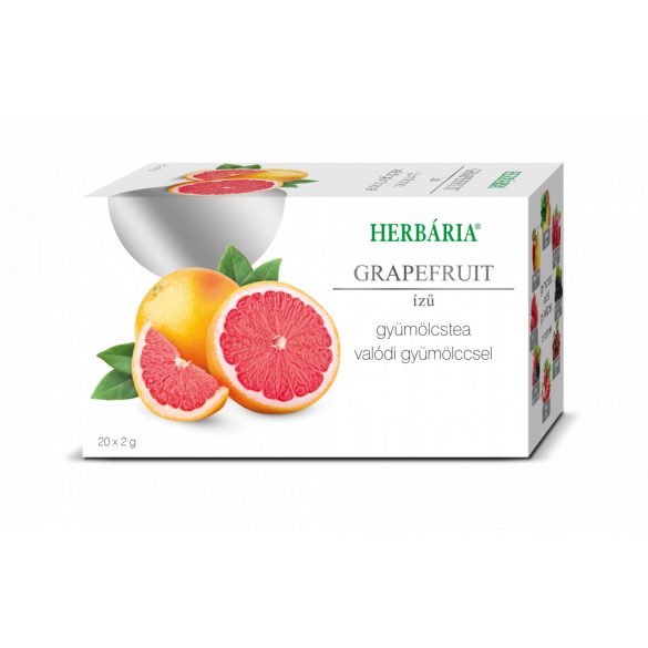 Herbália grapefruit ízű gyümölcstea