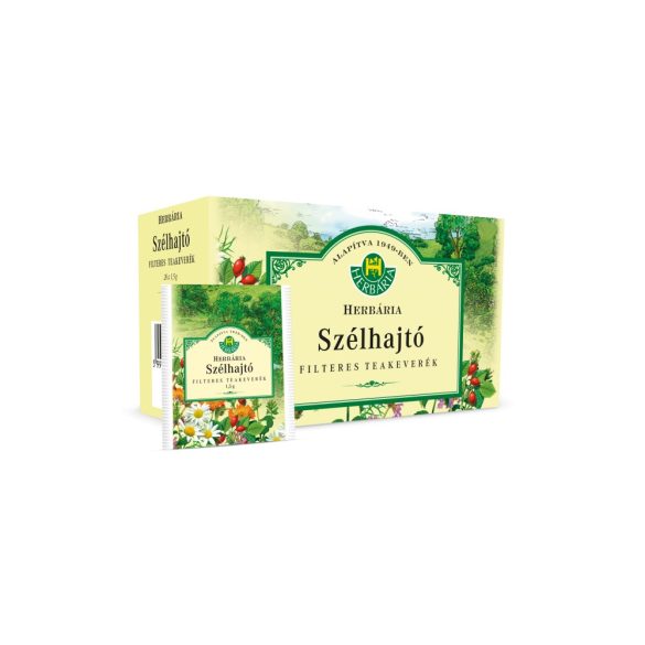 Herbária  Szélhajtó filteres teakeverék 20db