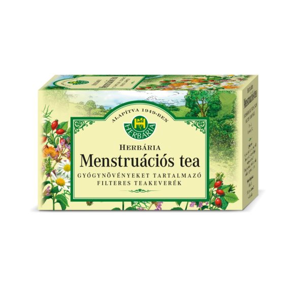 Herbária Menstruációs tüneteket enyhítő filteres teakeverék 20 db