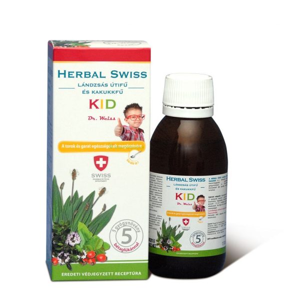 Herbal Swiss Kid szirup 300 ml