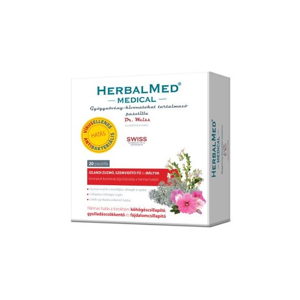 Herbalmed Medical pasztilla 40x