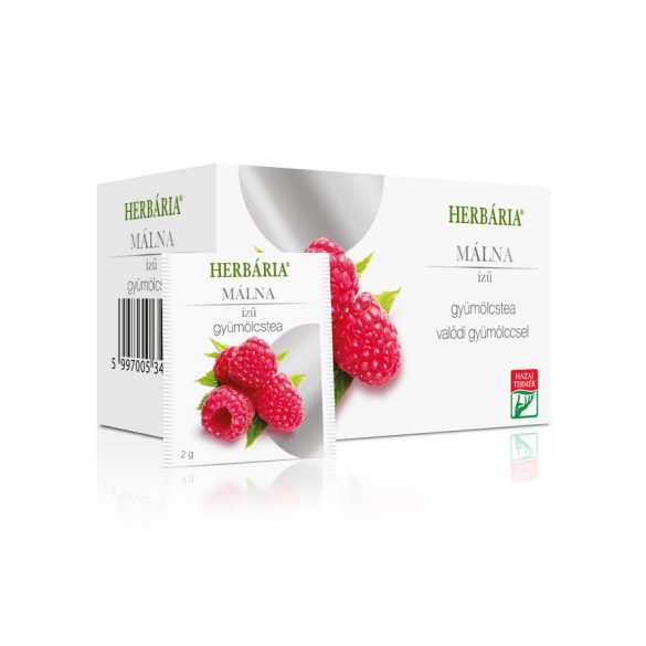 Herbária Gyümölcstea filteres Málna ízű 20x