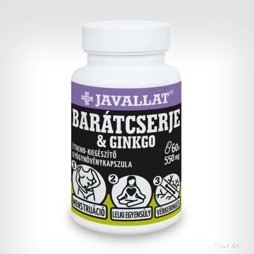 JAVALLAT® BARÁTCSERJE & GINKGO 60x