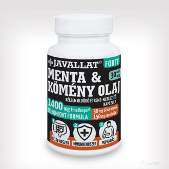 JAVALLAT® FORTE MENTA & KÖMÉNY OLAJ 60x