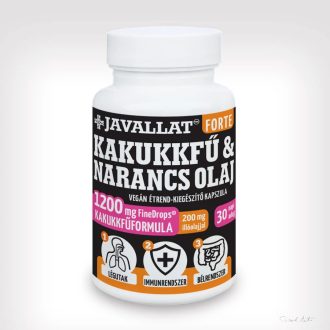JAVALLAT® FORTE KAKUKKFŰ & NARANCS OLAJ 60x