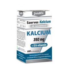 JutaVit Szerves Kalcium 350mg + D3-vitamin 100db