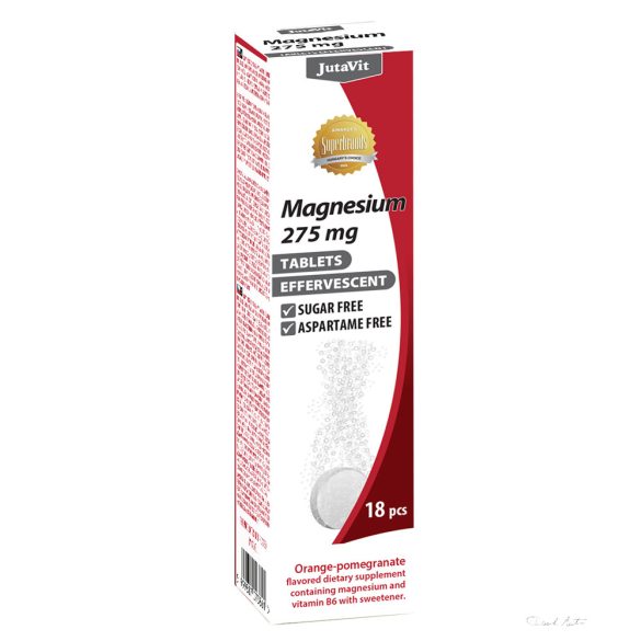 JutaVit Magnesium 275mg pezsgőtabletta 16x