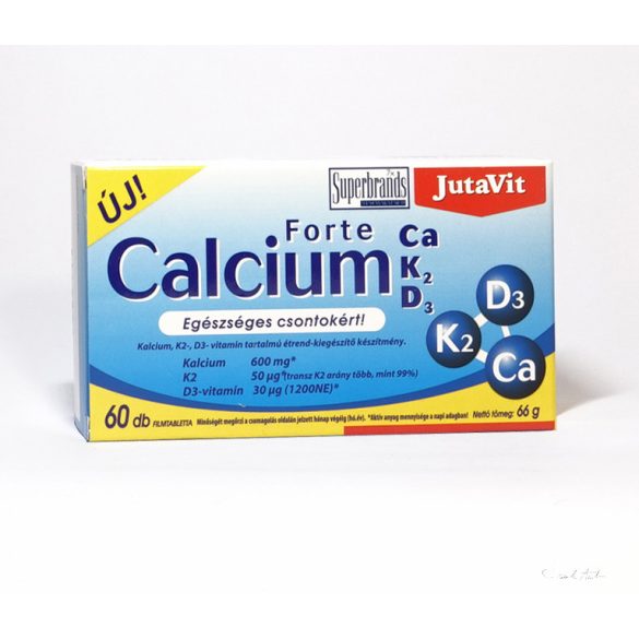 JutaVit Calcium Forte Ca+K2+D3 30x 
