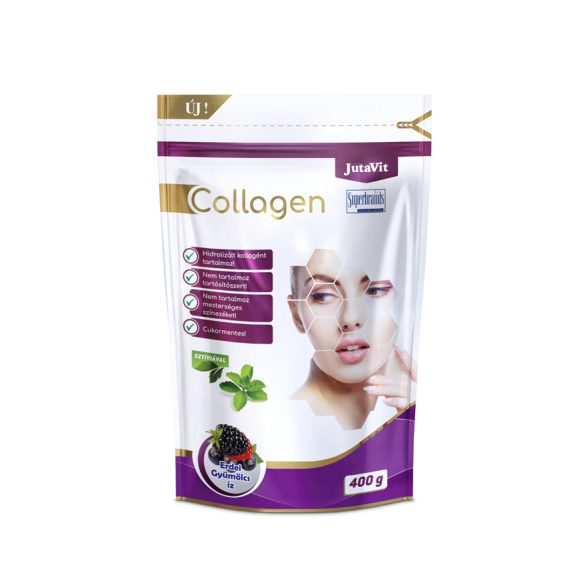 JutaVit Collagen Erdei Gyümölcs ízü italpor 400g