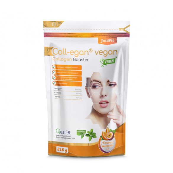 JutaVit Coll-egan Vegan Collagen Booster 216g – Narancs-maracuja