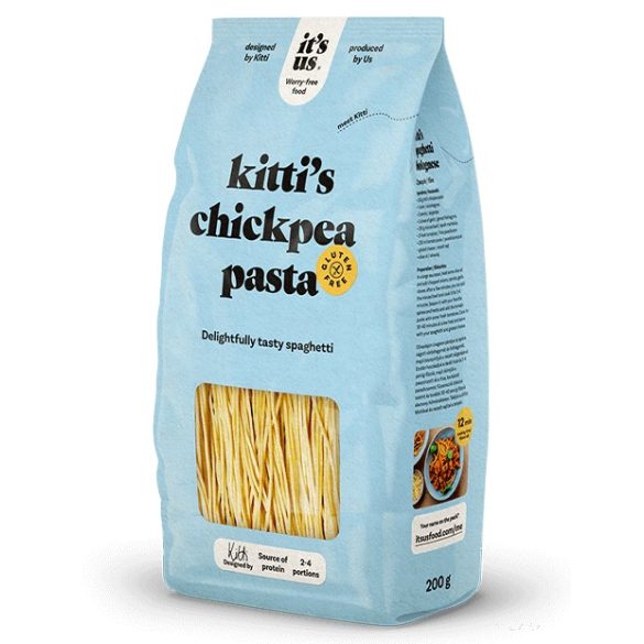 it's us kitti’s csicseriborsó spagetti tészta-200g