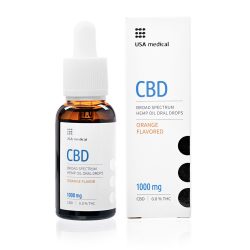 USA Medical CBD olaj 1000mg 30 ml