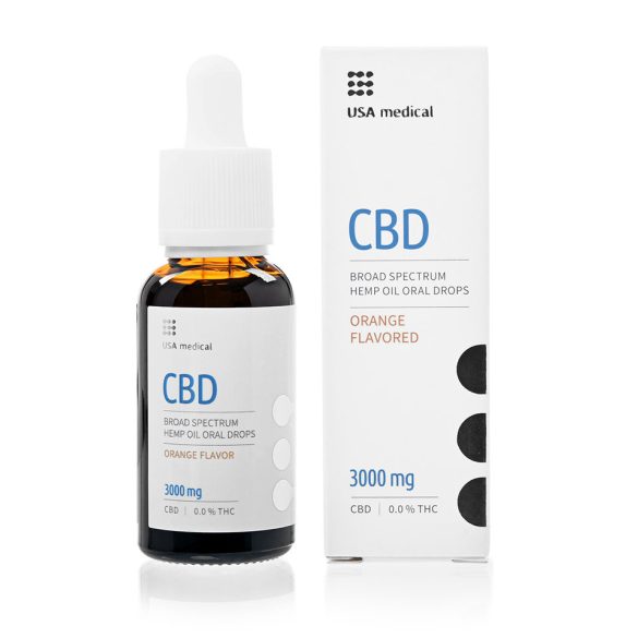 USA Medical CBD olaj 3000mg 30 ml