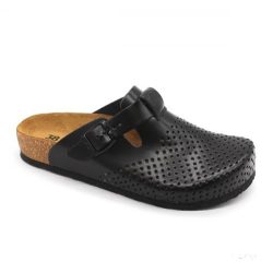 Leon 4250 comfort női bőr klumpa- fekete 