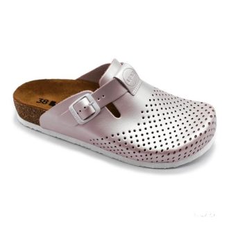 Leon 4250 comfort női bőr klumpa- perla