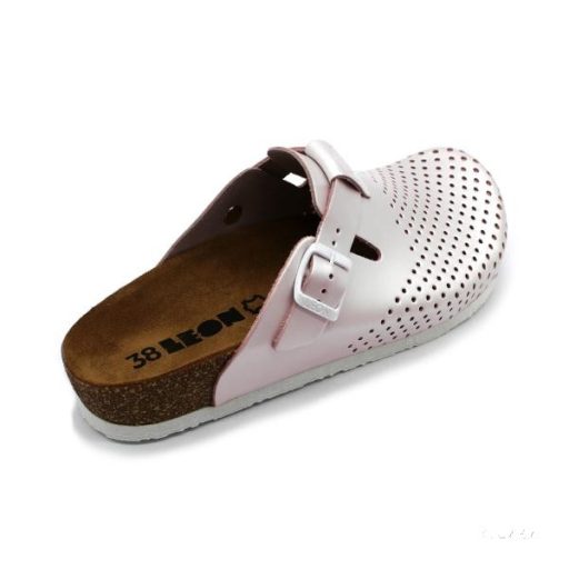 Leon 4250 comfort női bőr klumpa- perla