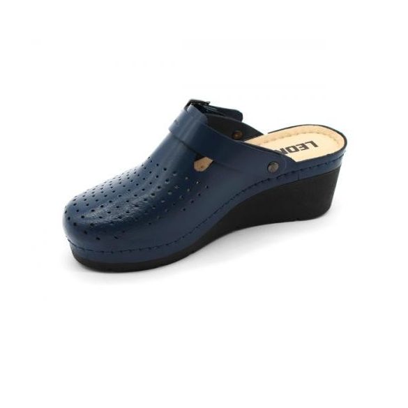 Leon 1000 Női bőr klumpa - kék   39