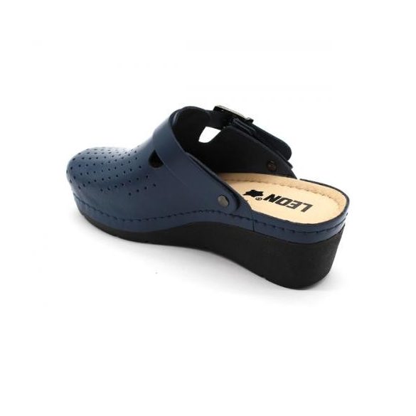 Leon 1000 Női bőr klumpa - kék   39