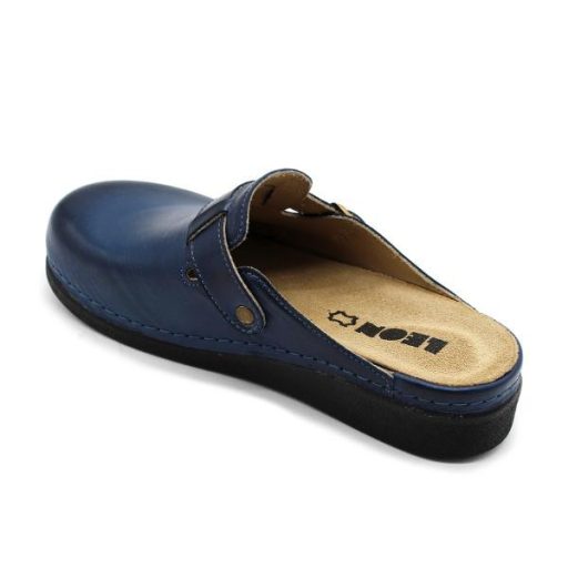 Leon 5000 comfort női bőr klumpa - kék