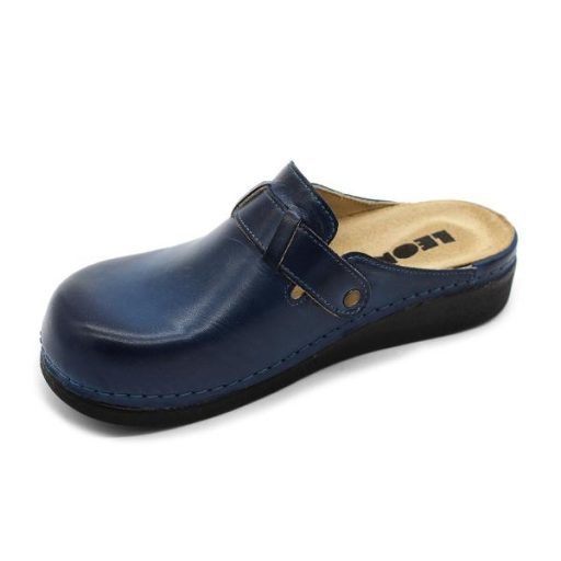 Leon 5000 comfort női bőr klumpa - kék
