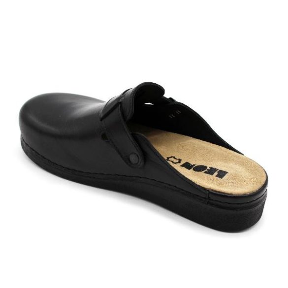 Leon 5000 comfort női bőr klumpa - fekete