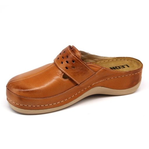 Női Leon papucs – 902 Barna