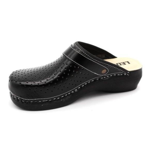 Női Leon papucs – PU100 Fekete