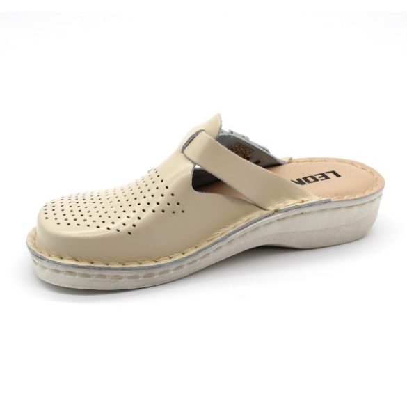 Női Leon papucs – V260 Bézs
