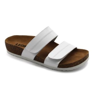 Leon Női bőr papucs – 4000 - fehér