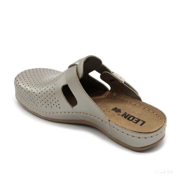 950 Leon Comfort női bőr klumpa - pezsgő 