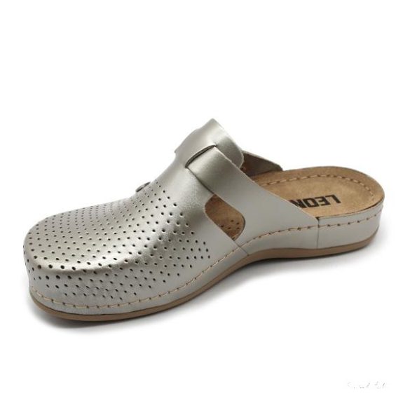 950 Leon Comfort női bőr klumpa - pezsgő 