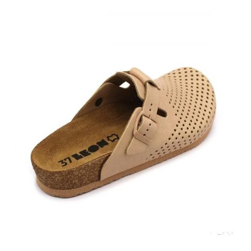 Leon 4250 comfort női bőr klumpa-  bézs